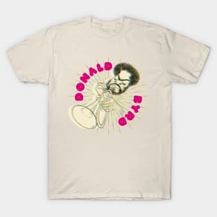 Donald Byrd cartoon offset graphic T-Shirt